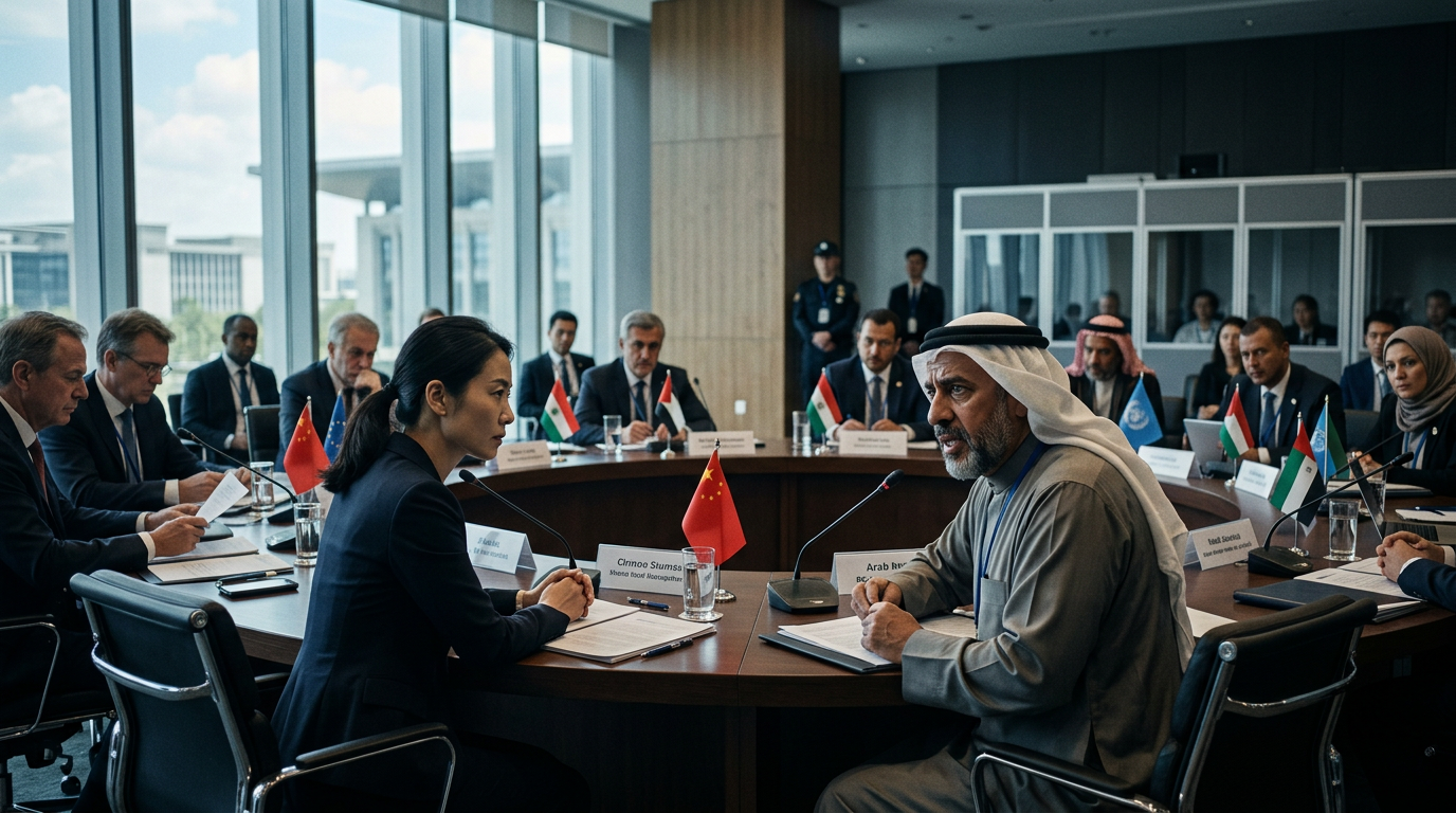 Chine médiation conflit Proche-Orient