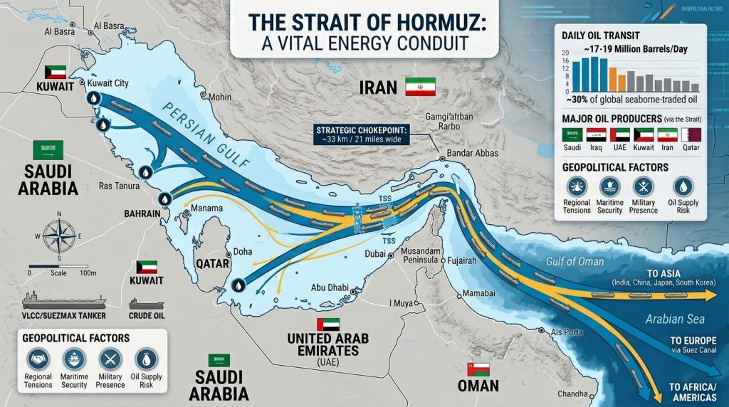 détroit d Ormuz route stratégique commerce mondial