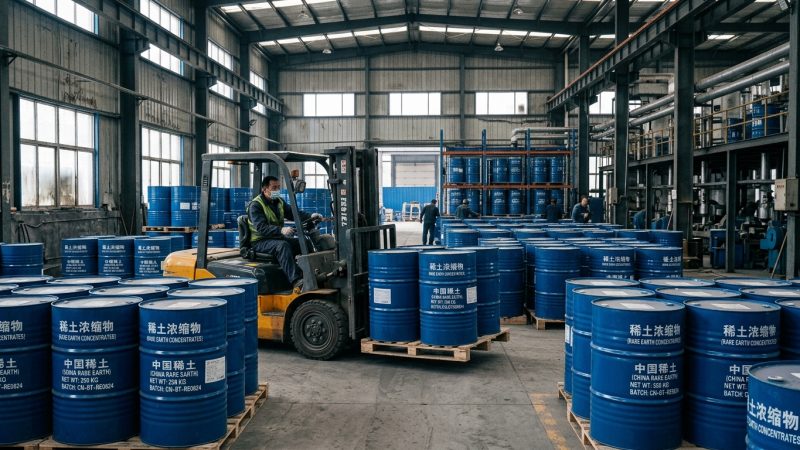 Terres rares : la Chine met la pression sur les États-Unis et leur industrie de défense