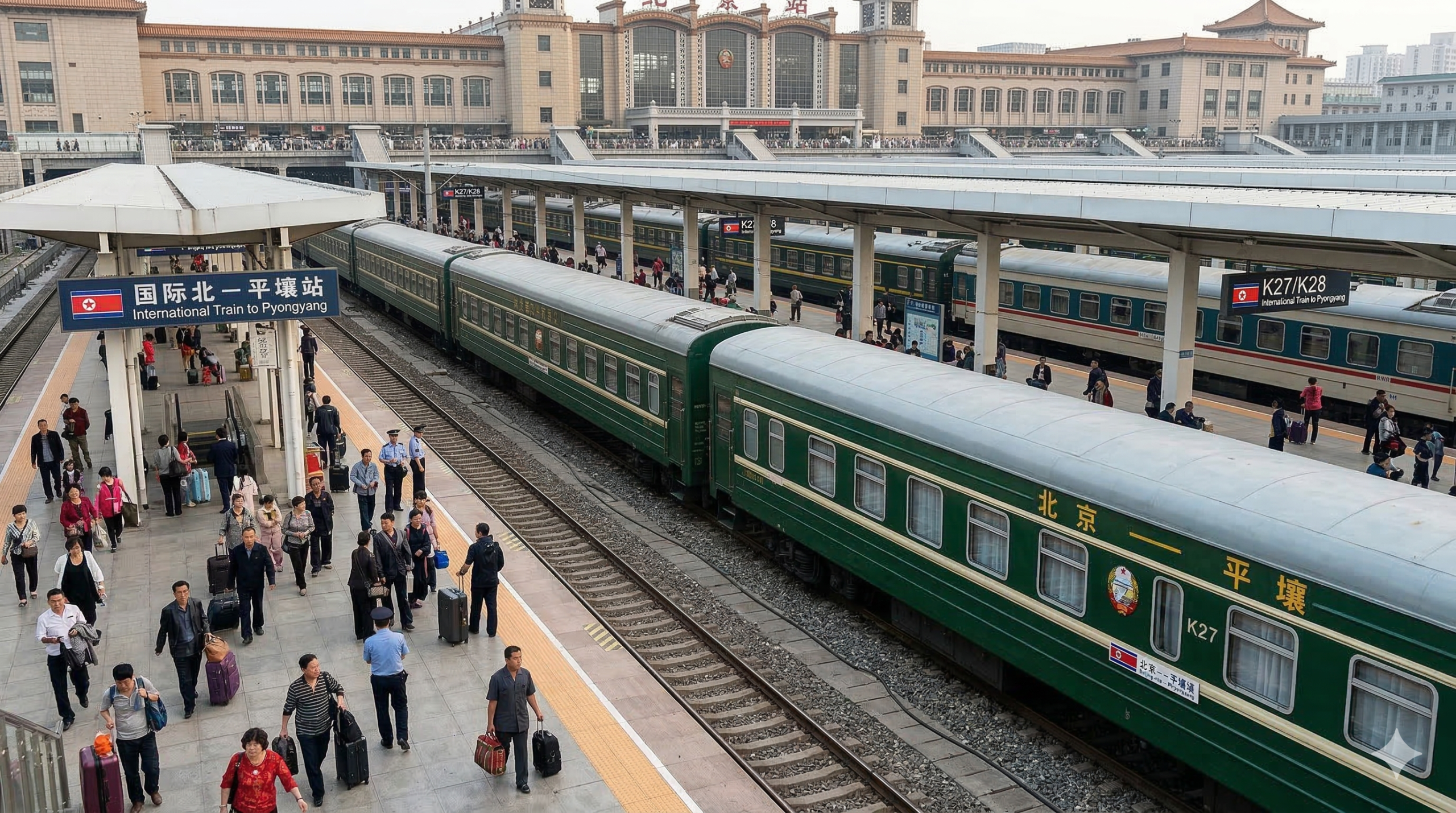 La Chine relance les trains vers la Corée du Nord après 6 ans d’arrêt