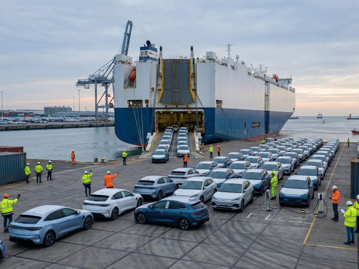 Europe–Chine: en 2025, la balance automobile bascule au profit des voitures chinoises