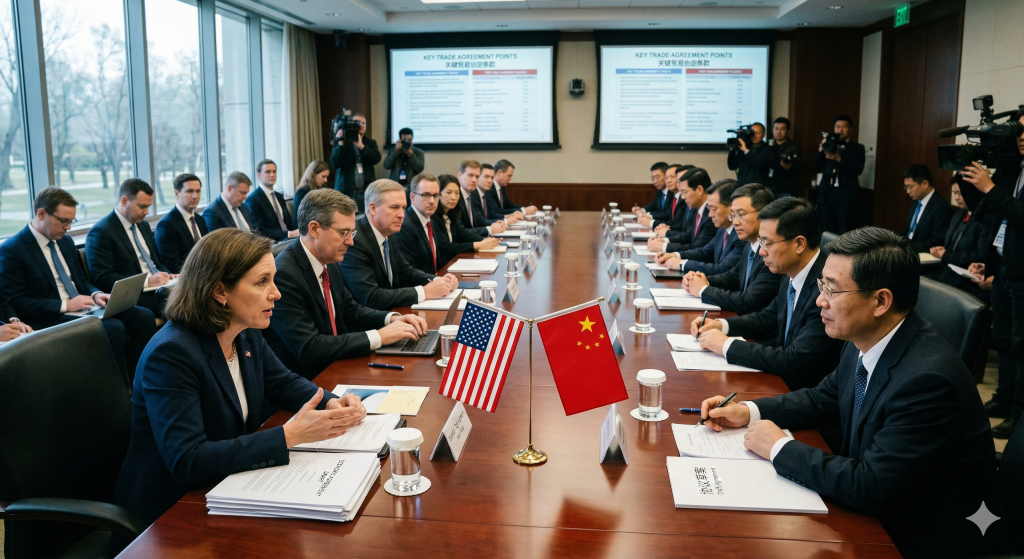 négociations commerciales États-Unis Chine