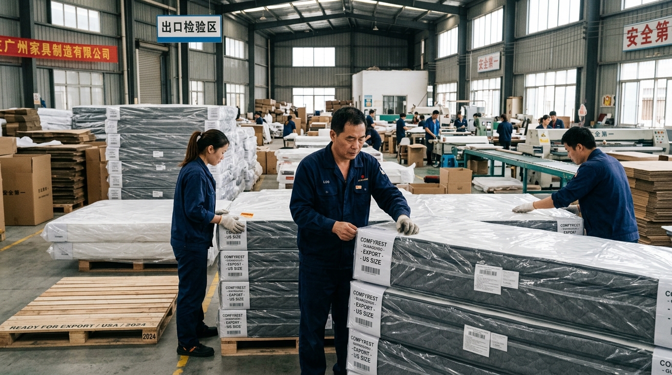 Usine de meubles à Canton