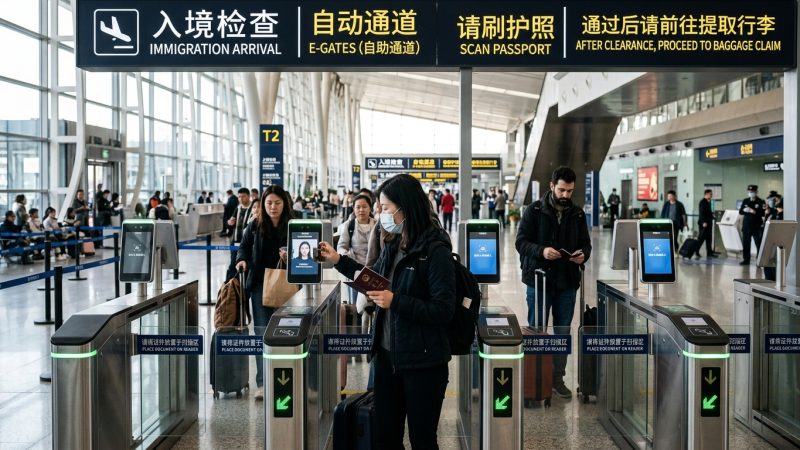 Visa électronique Chine : Pékin accélère, exemptions élargies et arrivée numérique