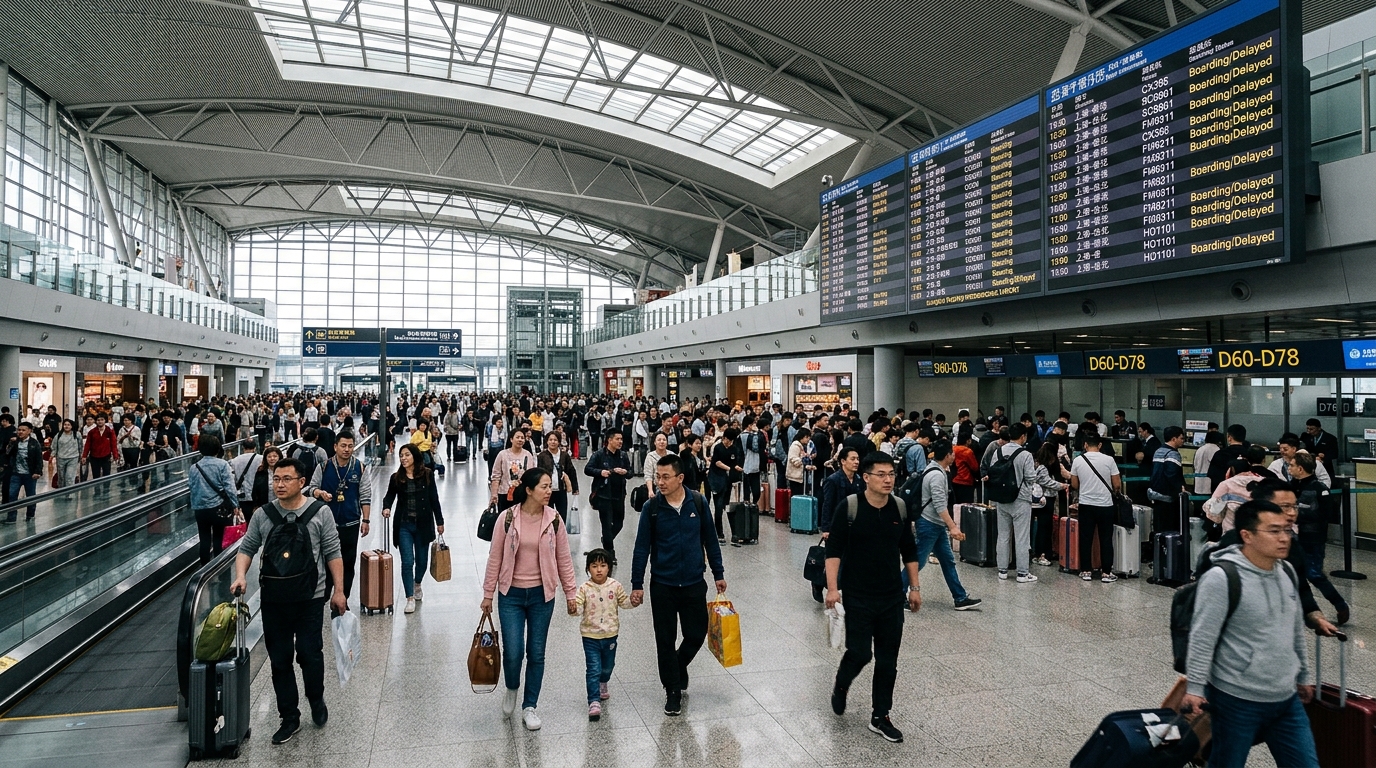 Fête de Qingming : boom du tourisme en Chine et affluence aux frontières