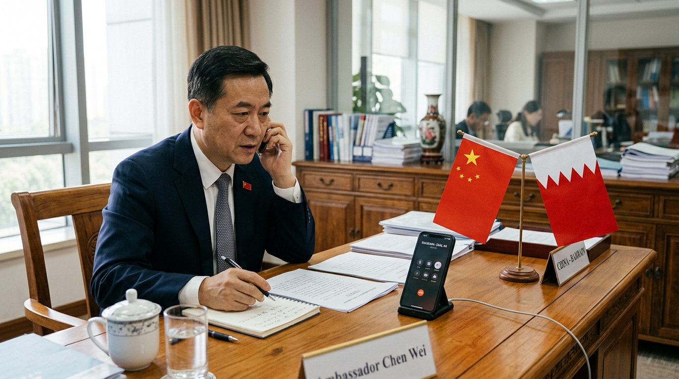 Appel diplomatique Chine-Bahreïn