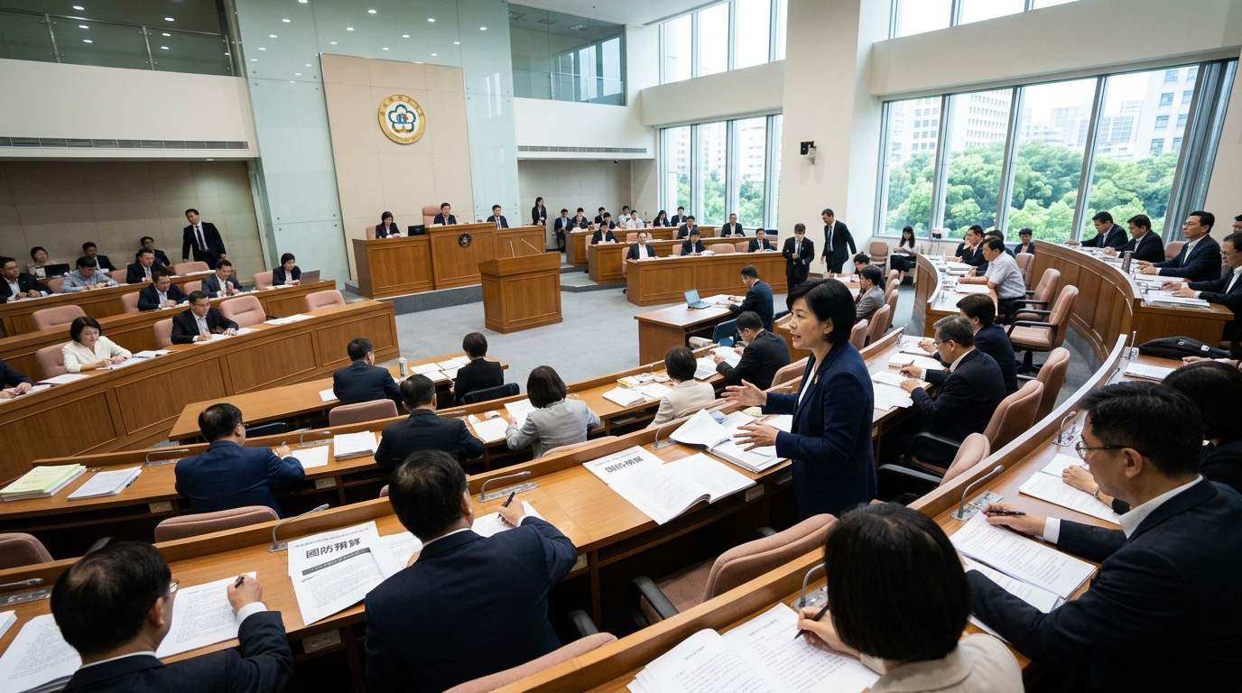 Débat politique à Taïwan sur les dépenses militaires