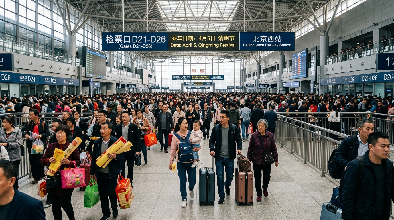 Fête de Qingming : 845,38 millions de trajets en Chine, le tourisme printanier s’emballe
