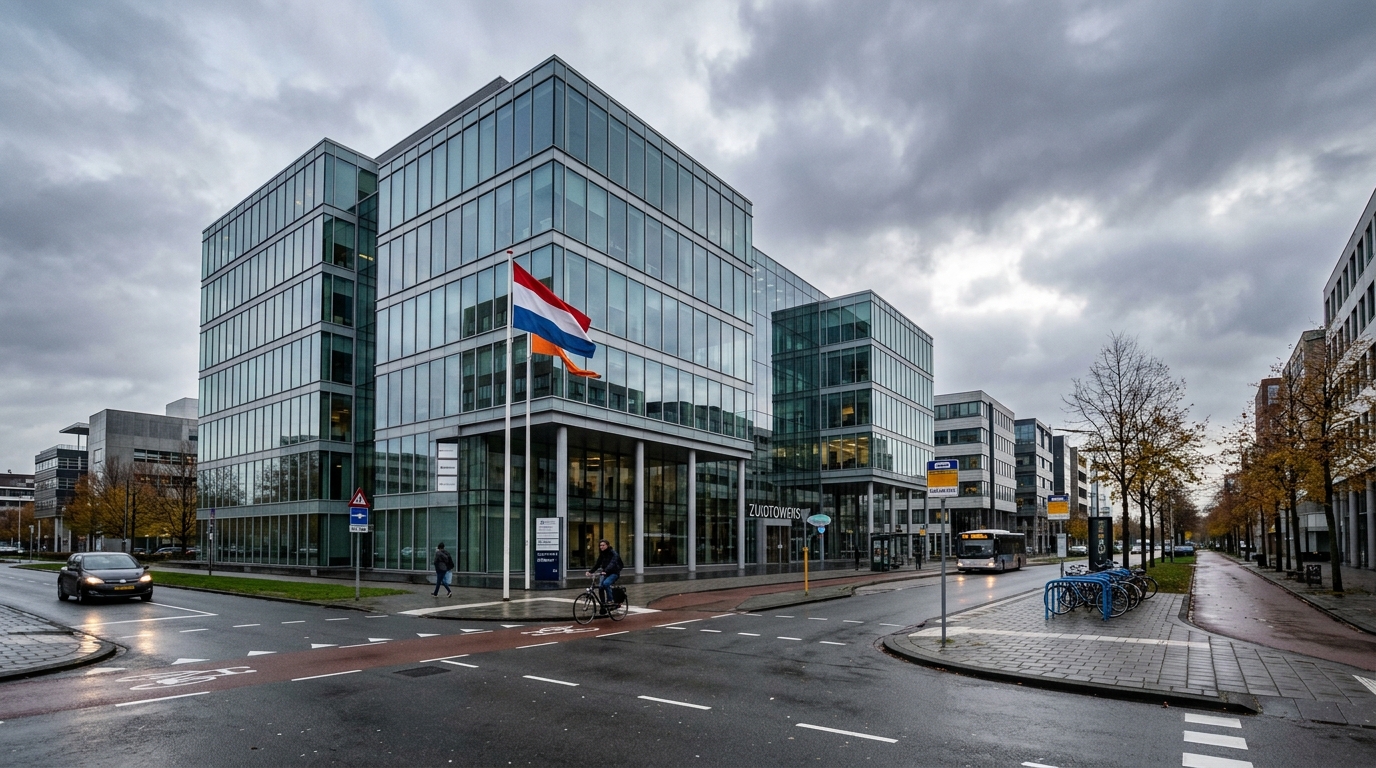Immeuble de bureaux high-tech aux Pays-Bas