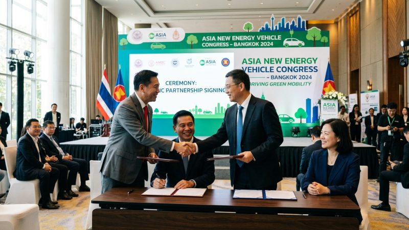 Chine-ASEAN : un consortium pour accélérer la formation aux véhicules électriques en Asie du Sud-Est