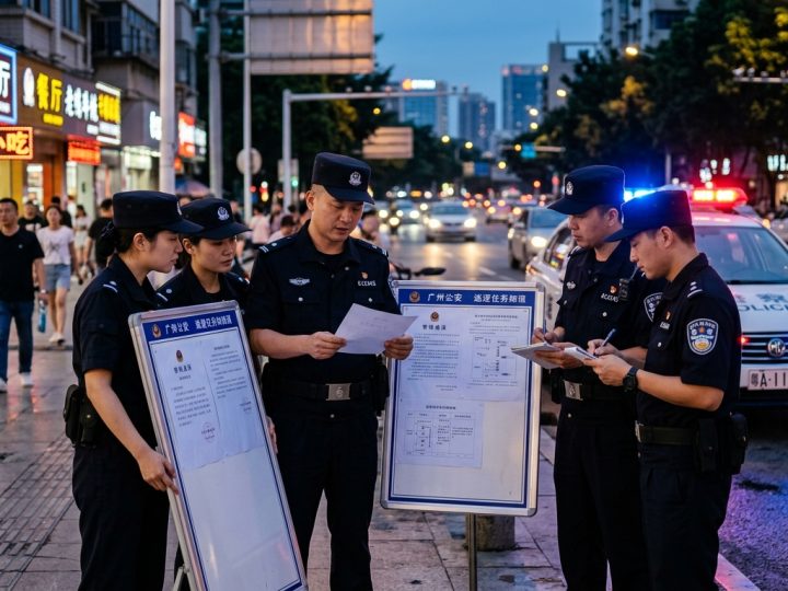 Crime organisé en Chine : vaste campagne nationale contre les « six bullies »