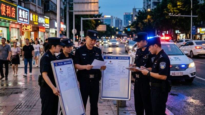 Crime organisé en Chine : vaste campagne nationale contre les « six bullies »