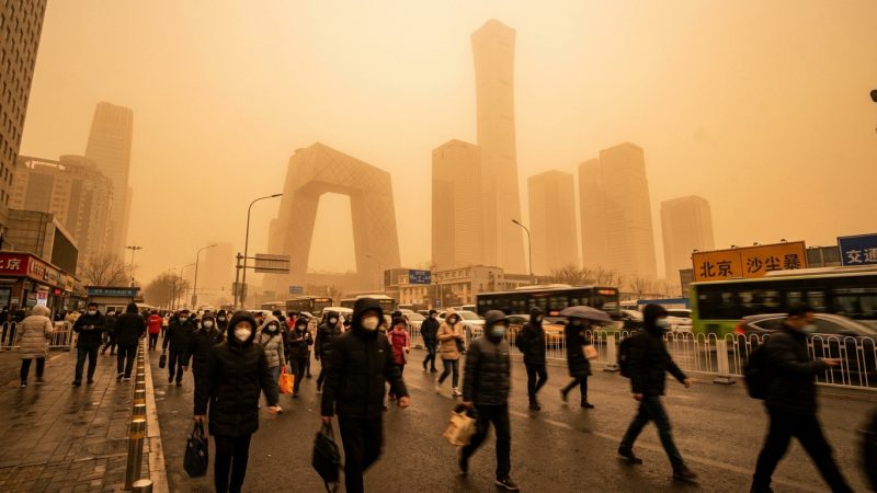 Tempête de sable à Pékin : la Mongolie du Sud, source majeure des poussières