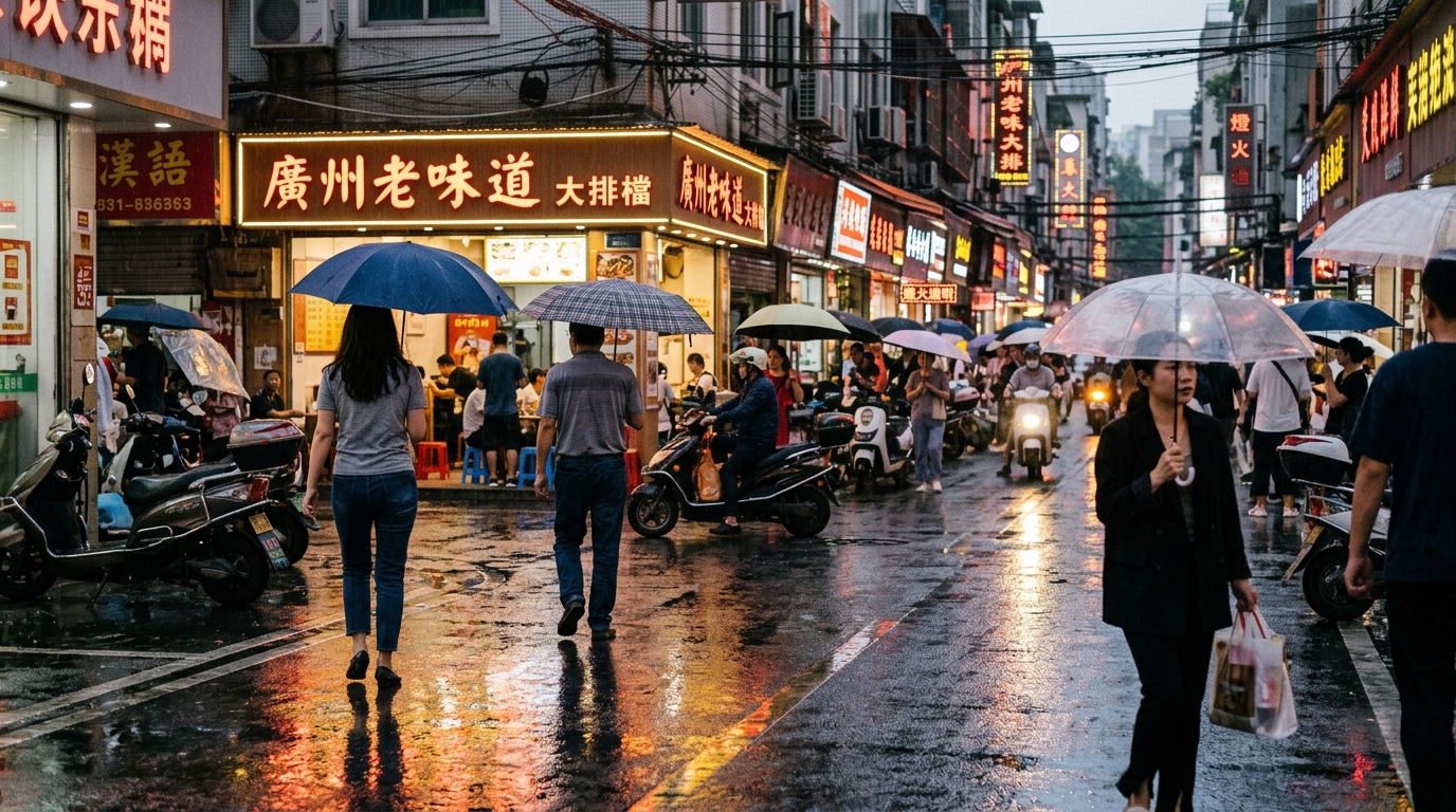 Chine : alertes bleues renouvelées pour pluies au sud et vents forts au nord