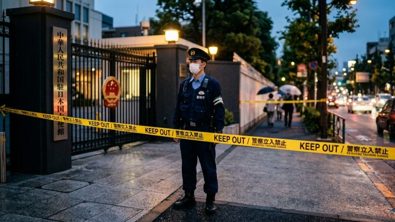 Intrusion à l&rsquo;ambassade de Chine au Japon : Pékin alerte sur la dérive droitière des SDF