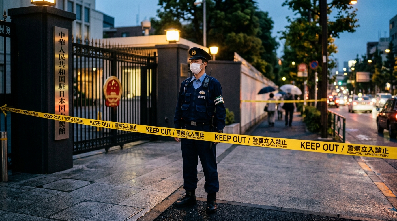 Intrusion à l&rsquo;ambassade de Chine au Japon : Pékin alerte sur la dérive droitière des SDF