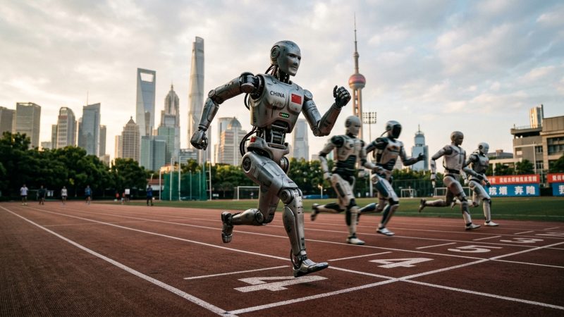 Plus de 70 équipes au départ du 2e semi-marathon humanoïde chinois