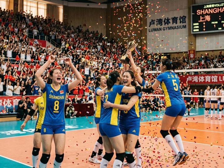 Shanghai brise 25 ans d&rsquo;attente en Ligue chinoise de volley féminin