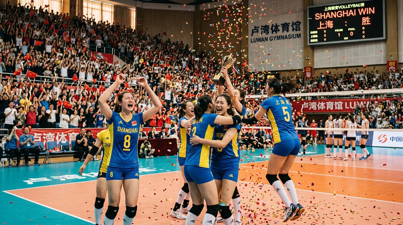 Shanghai brise 25 ans d&rsquo;attente en Ligue chinoise de volley féminin