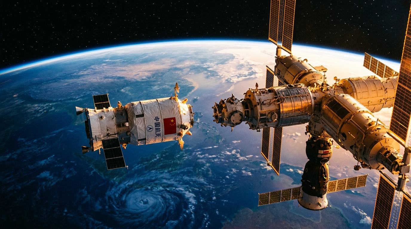 Qingzhou, le vaisseau cargo qui accélère le ravitaillement de la station spatiale chinoise