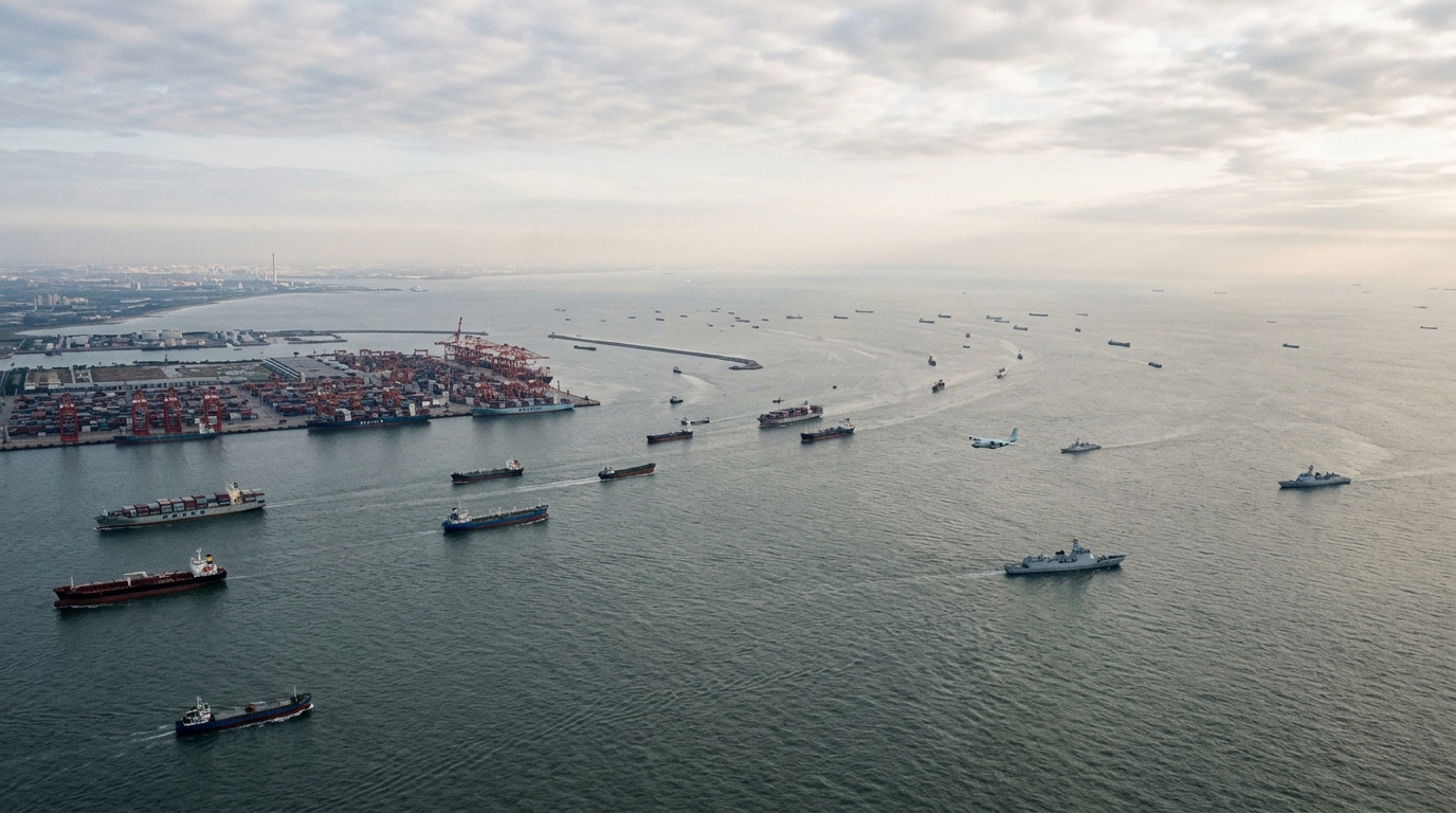 Pourquoi la zone aérienne fermée au large de Shanghai inquiète bien au-delà de la Chine