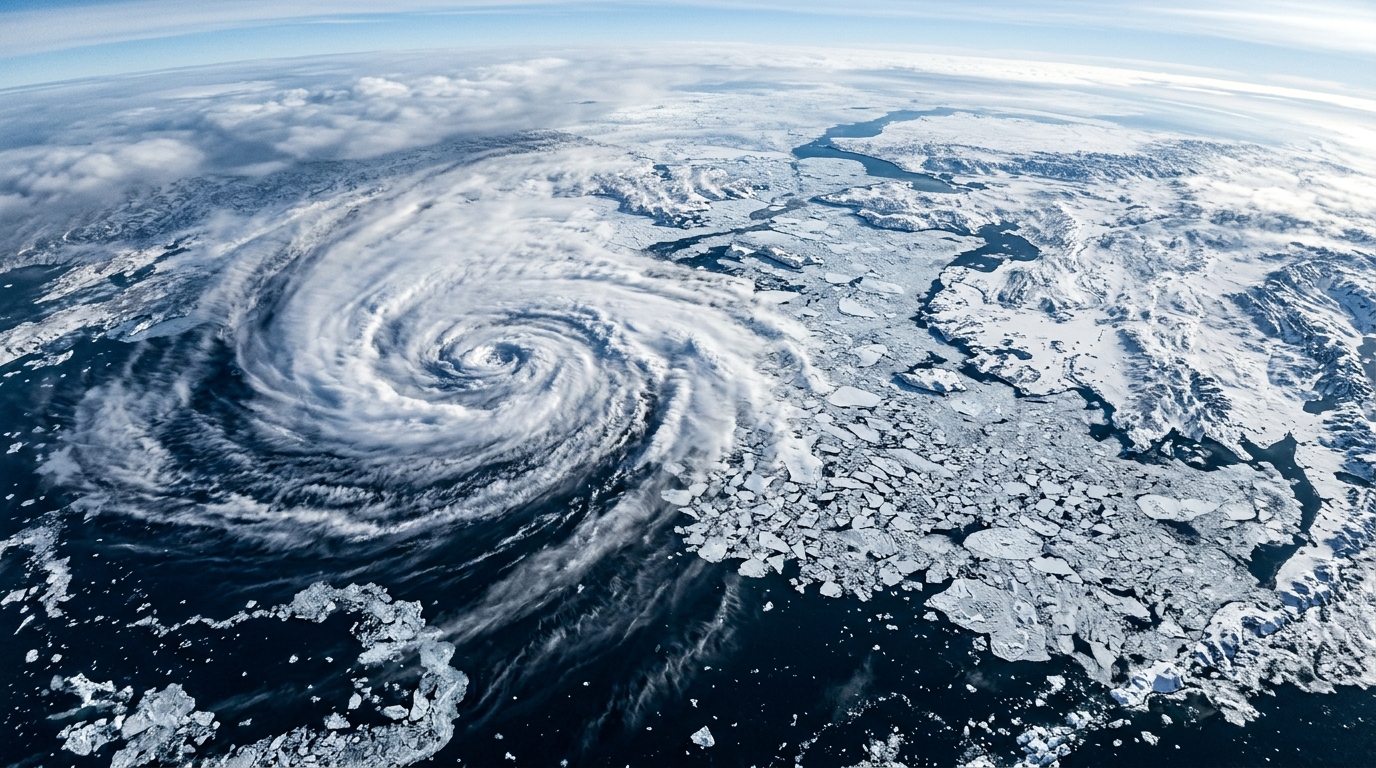 Réduction des aérosols en Chine : quand la baisse du smog déplace les tempêtes et fragilise l&rsquo;Arctique