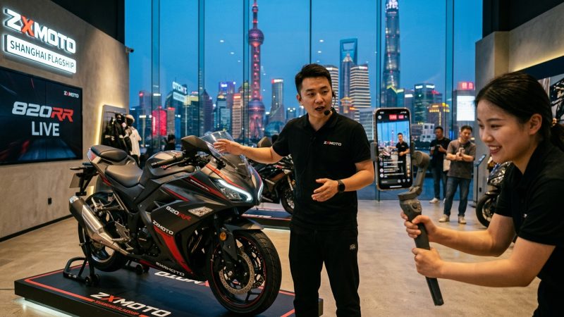 ZXMOTO 820RR : le doublé WSBK déclenche un boom des ventes et du buzz en Chine