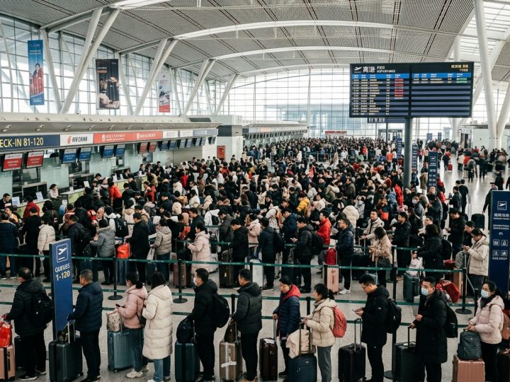 Semaine d&rsquo;or en Chine : la hausse du kérosène menace les vacances de 200 millions de voyageurs