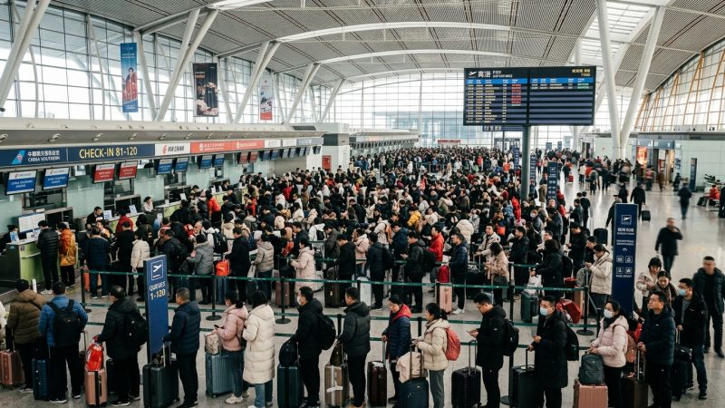 Semaine d&rsquo;or en Chine : la hausse du kérosène menace les vacances de 200 millions de voyageurs