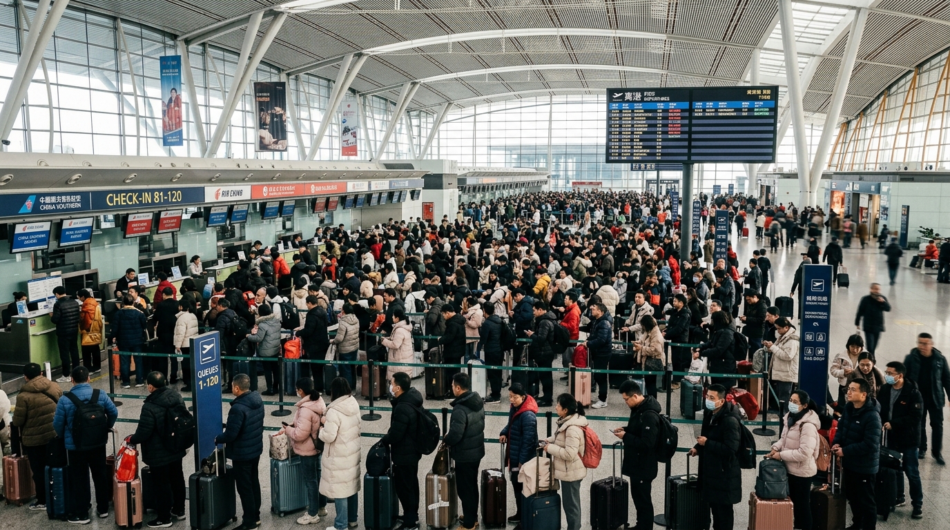 Semaine d&rsquo;or en Chine : la hausse du kérosène menace les vacances de 200 millions de voyageurs