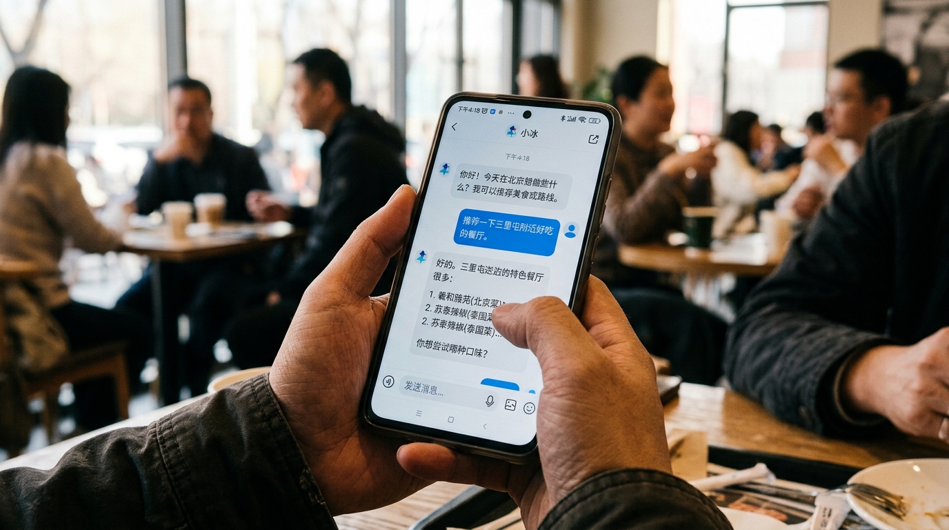 Application IA Yuanbao de Tencent sur smartphone