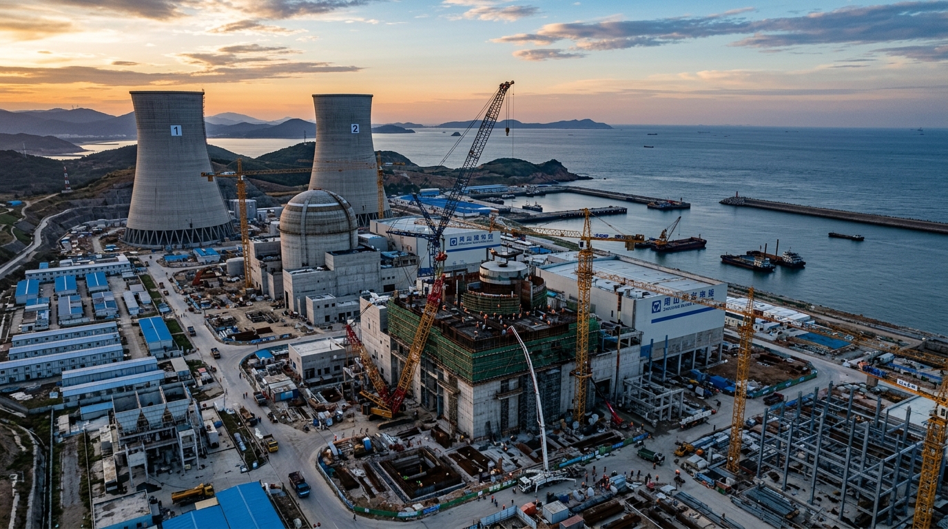 Centrales nucléaires : la Chine change d&rsquo;échelle avec Hualong-1
