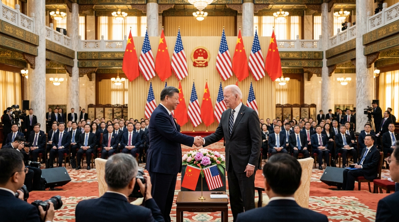 Trump à Pékin : entre sourires protocolaires et avertissement de Xi sur Taïwan