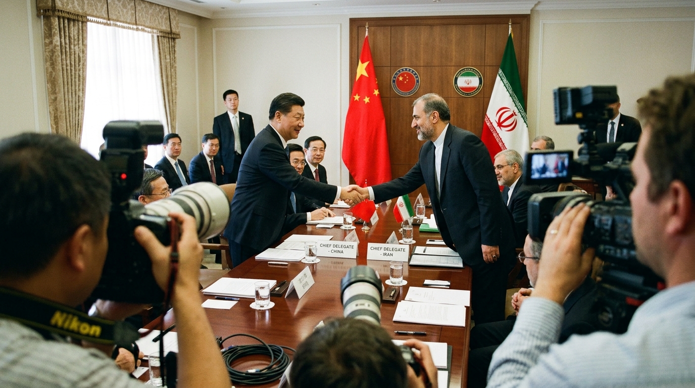 Rencontre diplomatique Chine-Iran