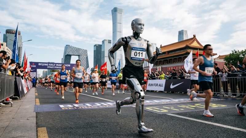 Un robot chinois boucle un semi-marathon en 50 minutes : les humanoïdes passent la vitesse supérieure