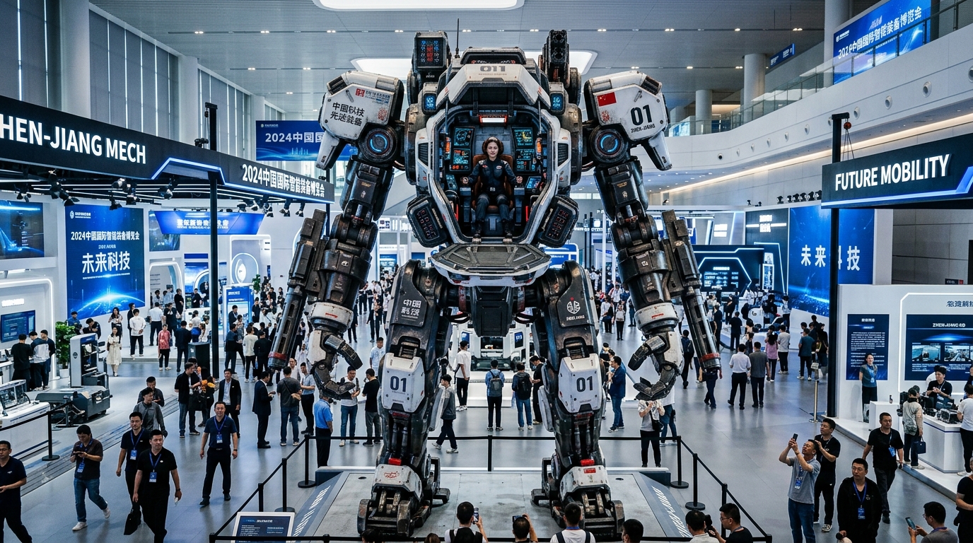 Unitree dévoile le GD01, un robot géant transformable que l&rsquo;on pilote de l&rsquo;intérieur