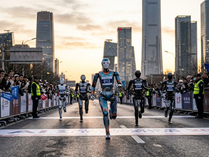 Robots humanoïdes à Pékin : un semi-marathon qui marque un basculement technologique
