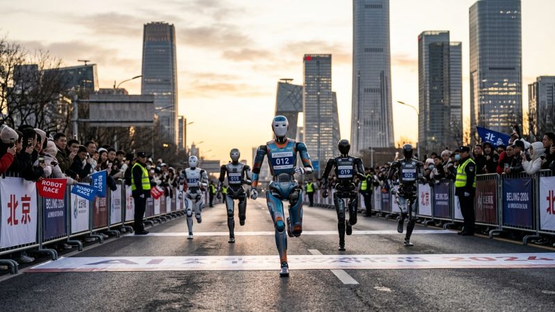 Robots humanoïdes à Pékin : un semi-marathon qui marque un basculement technologique
