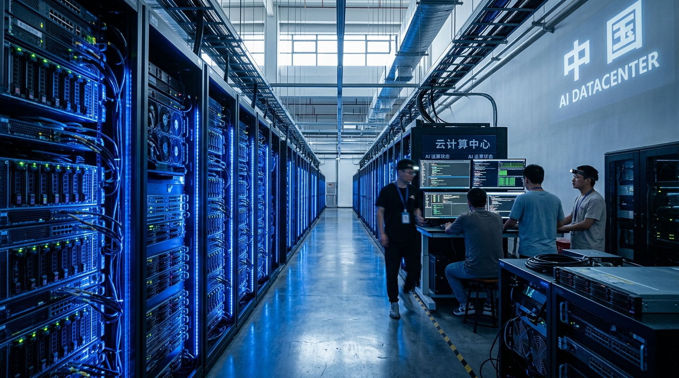 Serveurs d'intelligence artificielle en Chine