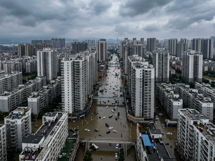 Inondations catastrophiques dans le sud de la Chine : 300 mm de pluie en quelques heures