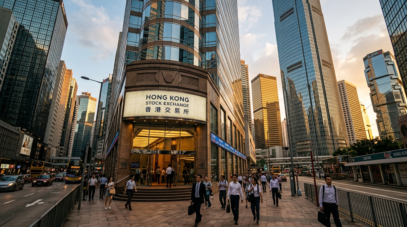 Bourse de Hong Kong et quartier financier
