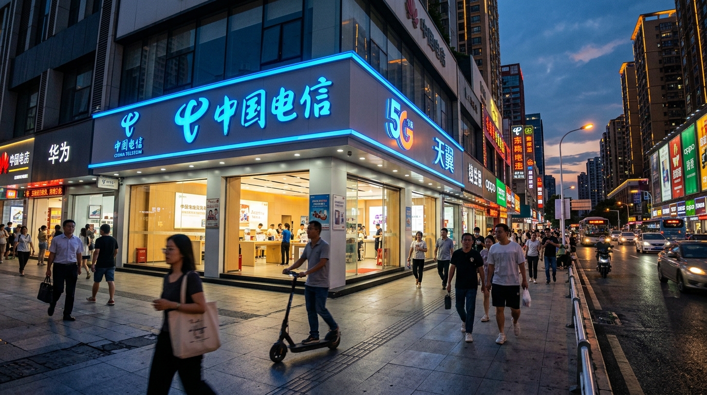 Boutique China Telecom en Chine