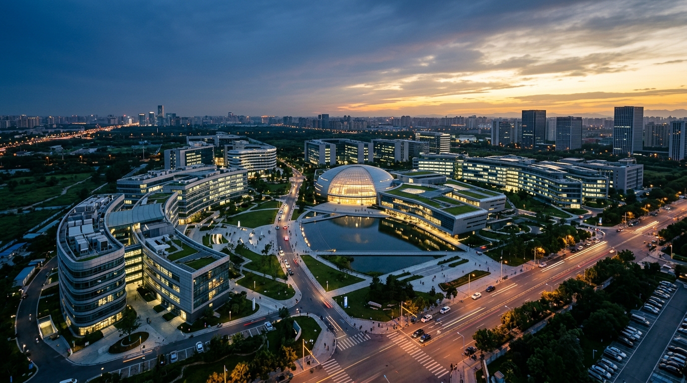 Campus technologique de recherche en intelligence artificielle à Pékin