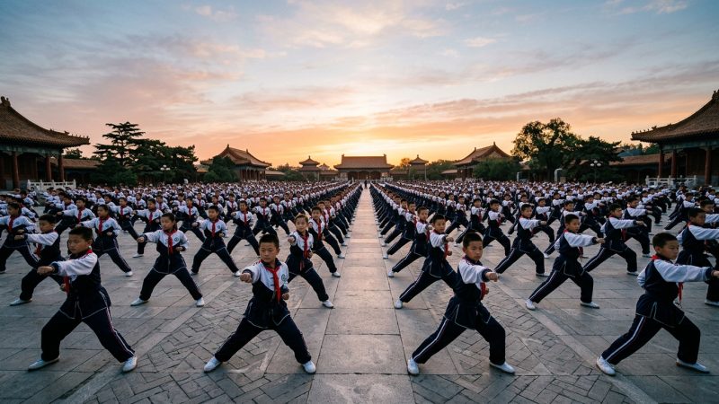 Les écoles Shaolin en Chine : le kung-fu comme discipline de vie dès 5 ans