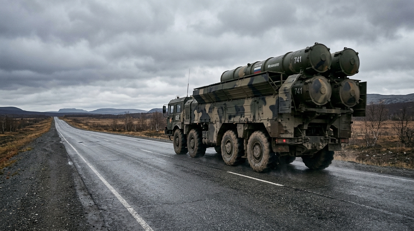 Lanceur de missiles mobile nord-coréen
