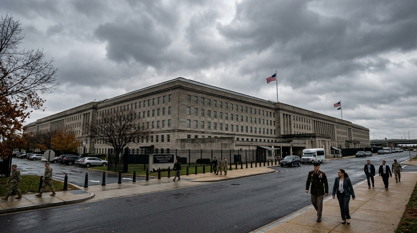 Le bâtiment du Pentagone à Washington