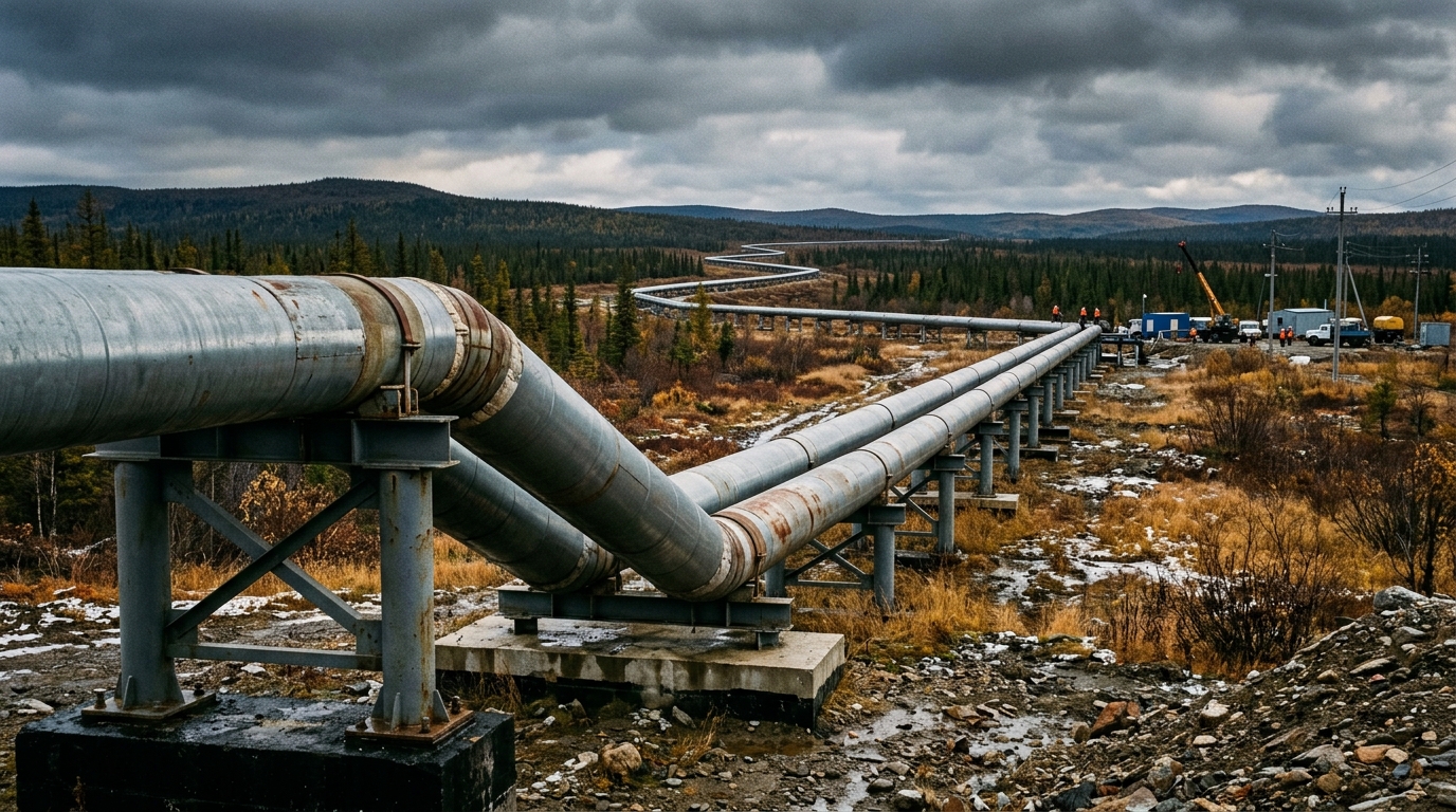Pipelines énergétiques russo-chinois en Sibérie