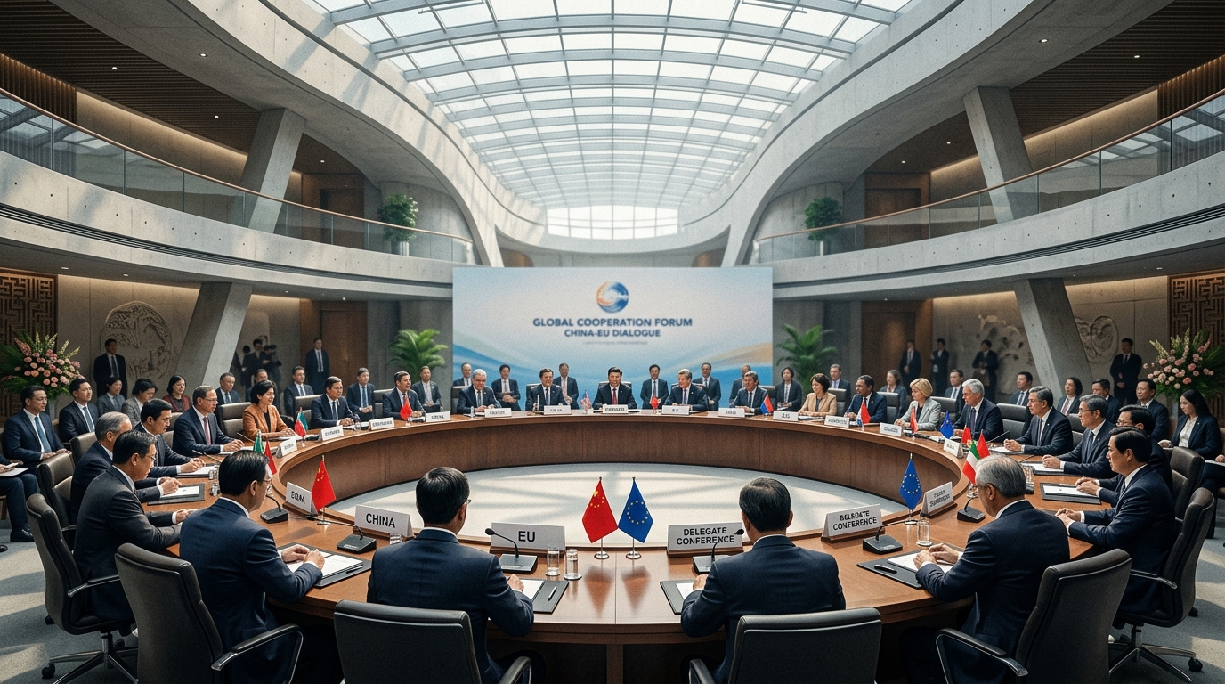 Salle de conférence diplomatique internationale