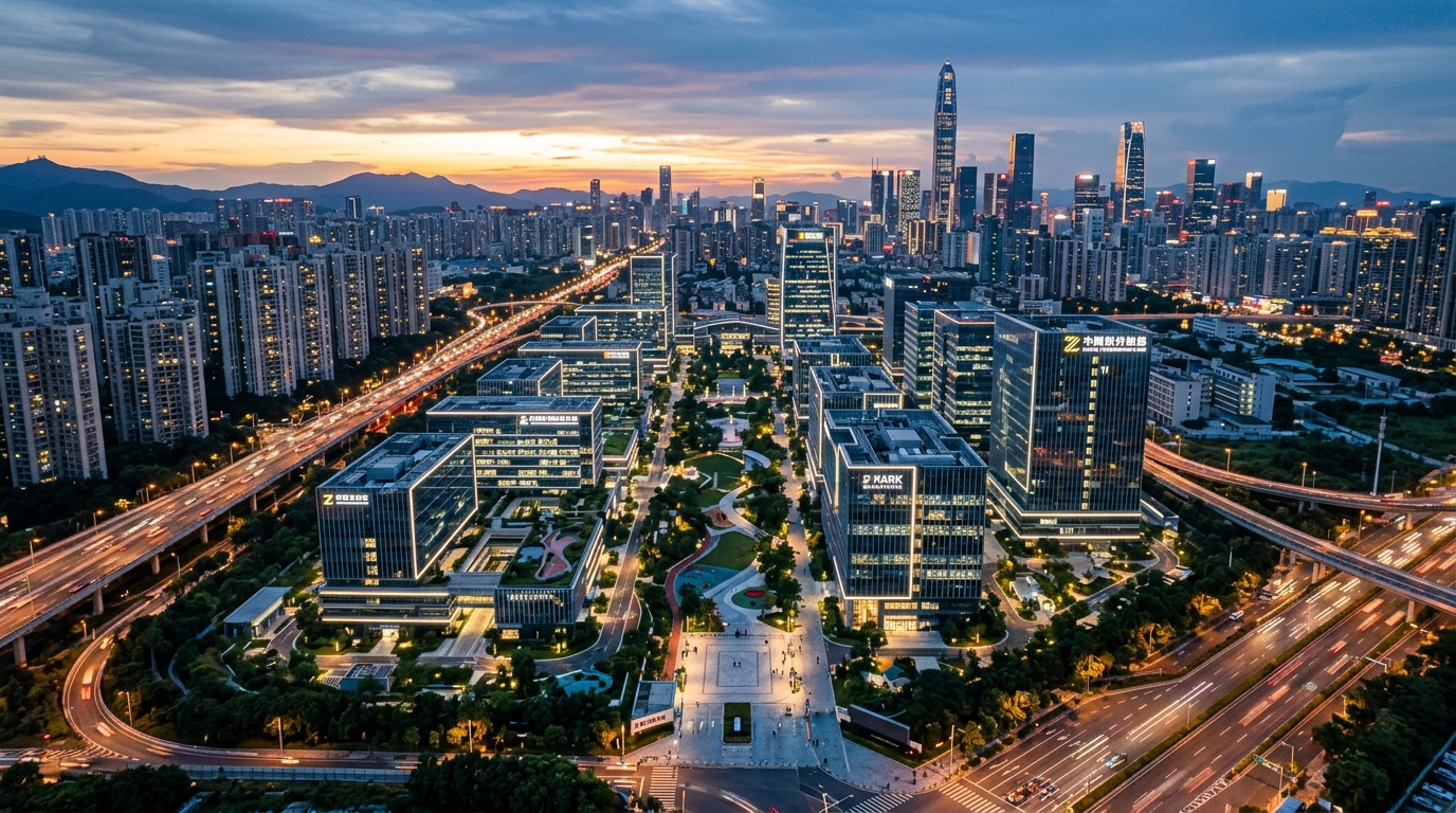 Campus technologique chinois dédié à la recherche en intelligence artificielle