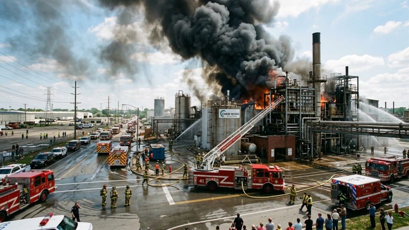 Chine : incendie meurtrier dans une usine de chaussures, au moins 28 morts piégés par les flammes